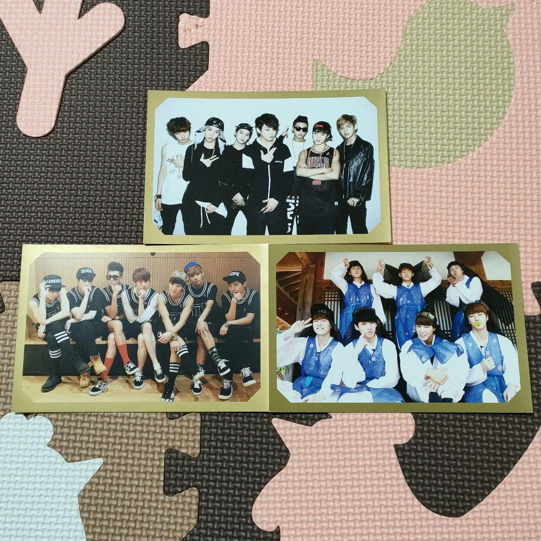 レア ◆ 防弾少年団 BTS ダイアリー 2014 ポストカード 3枚セット