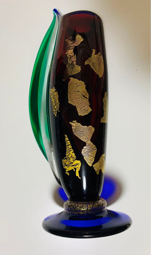 ガラス花瓶　作者不明大珍品