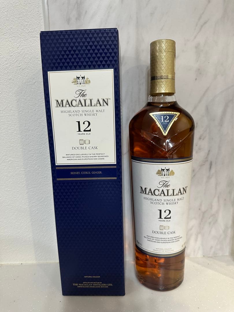 ウイスキー The Macallan 12 Year Old Double Cask 700