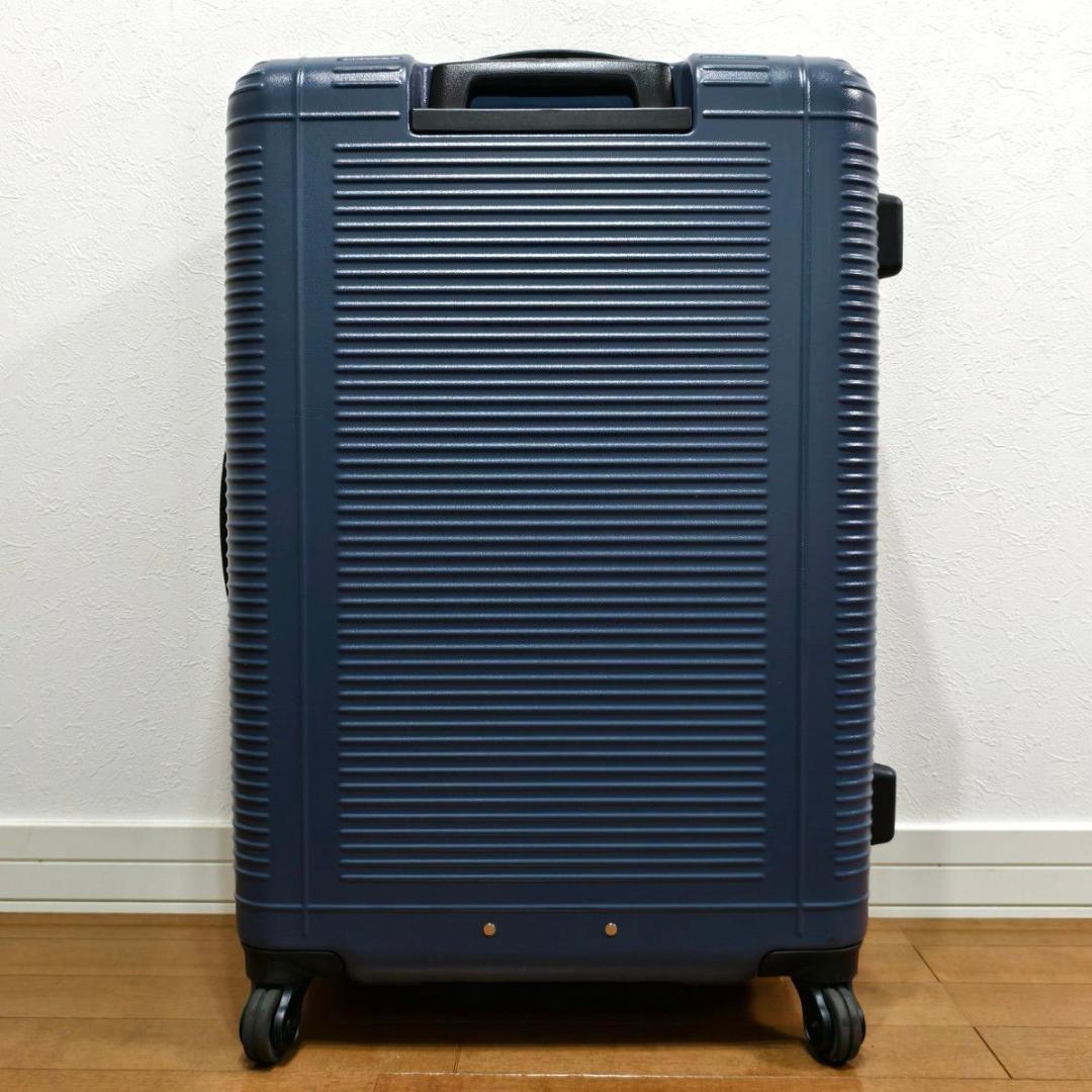 【美品】Proteca ポケットライナー キャリーケース 72L ネイビー