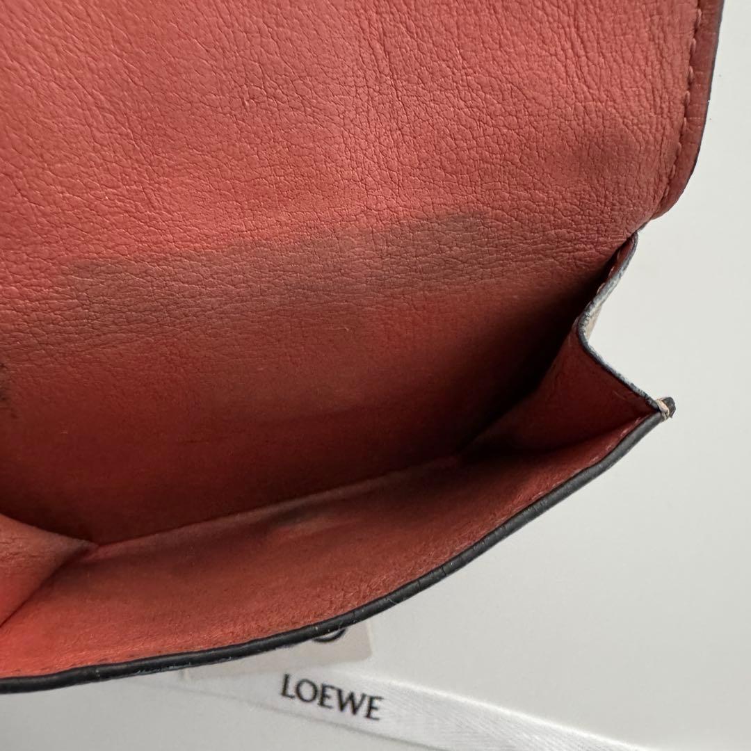 【限定価格】 154 LOEWE ロエベ 3つ折り財布