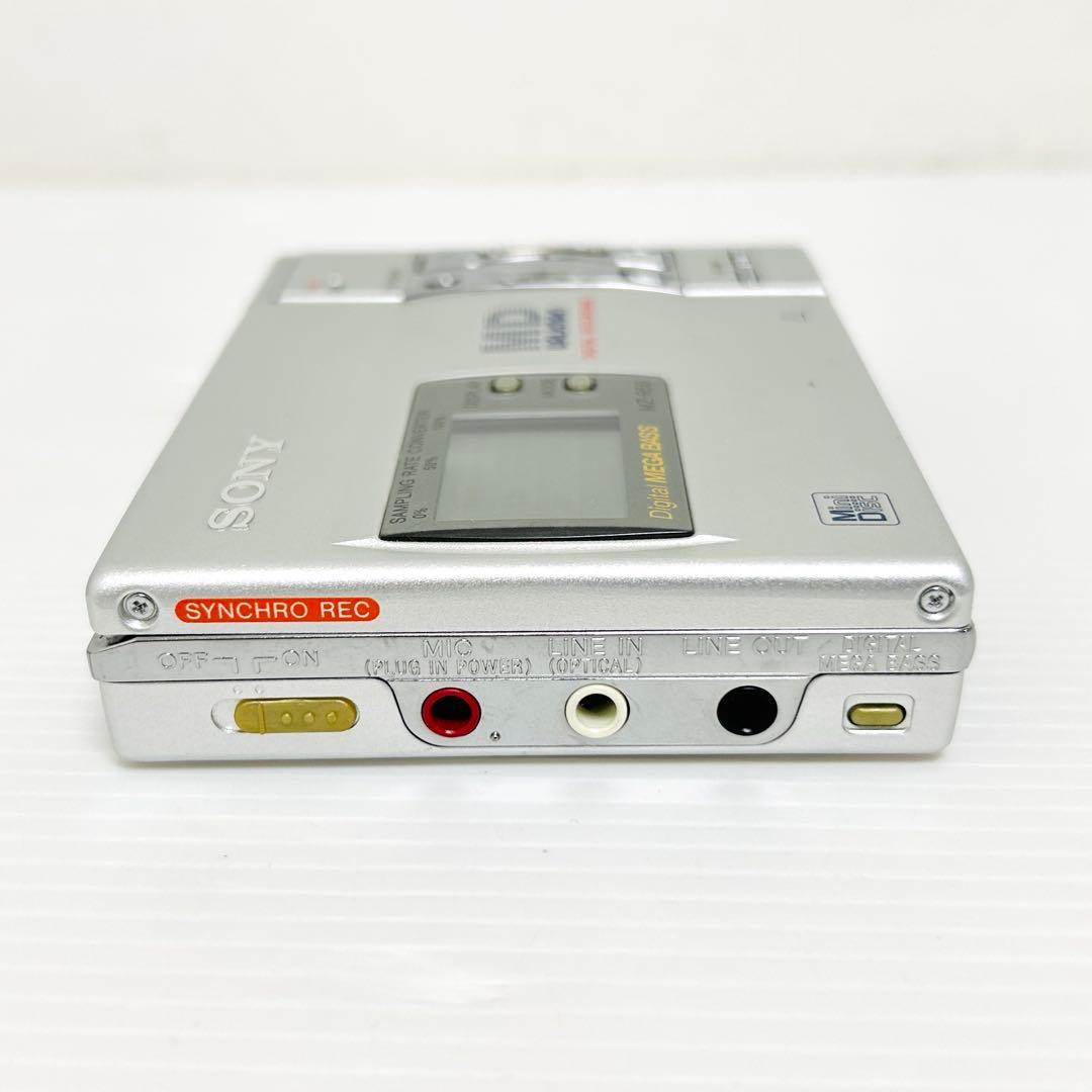 希少動作品 SONY MDウォークマン MZ-R50 シルバー WALKMAN