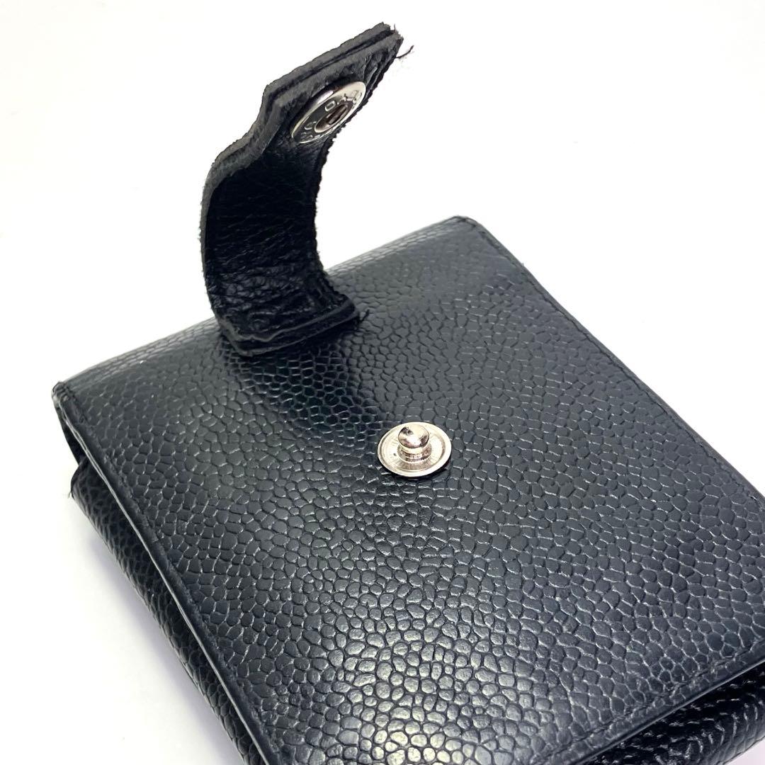 CHANEL シャネル シガレットケース キャビアスキン シリアルシール跡
