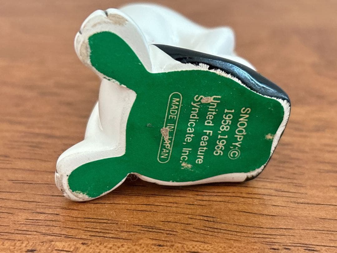 スヌーピー　PEANUTS タンブリング　陶器　フィギュア