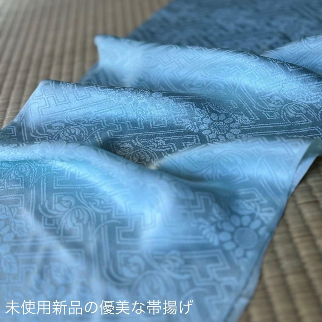 正絹汕頭刺繍訪問着4点フルセット◎全品未使用！コーディネート品格シリーズa15