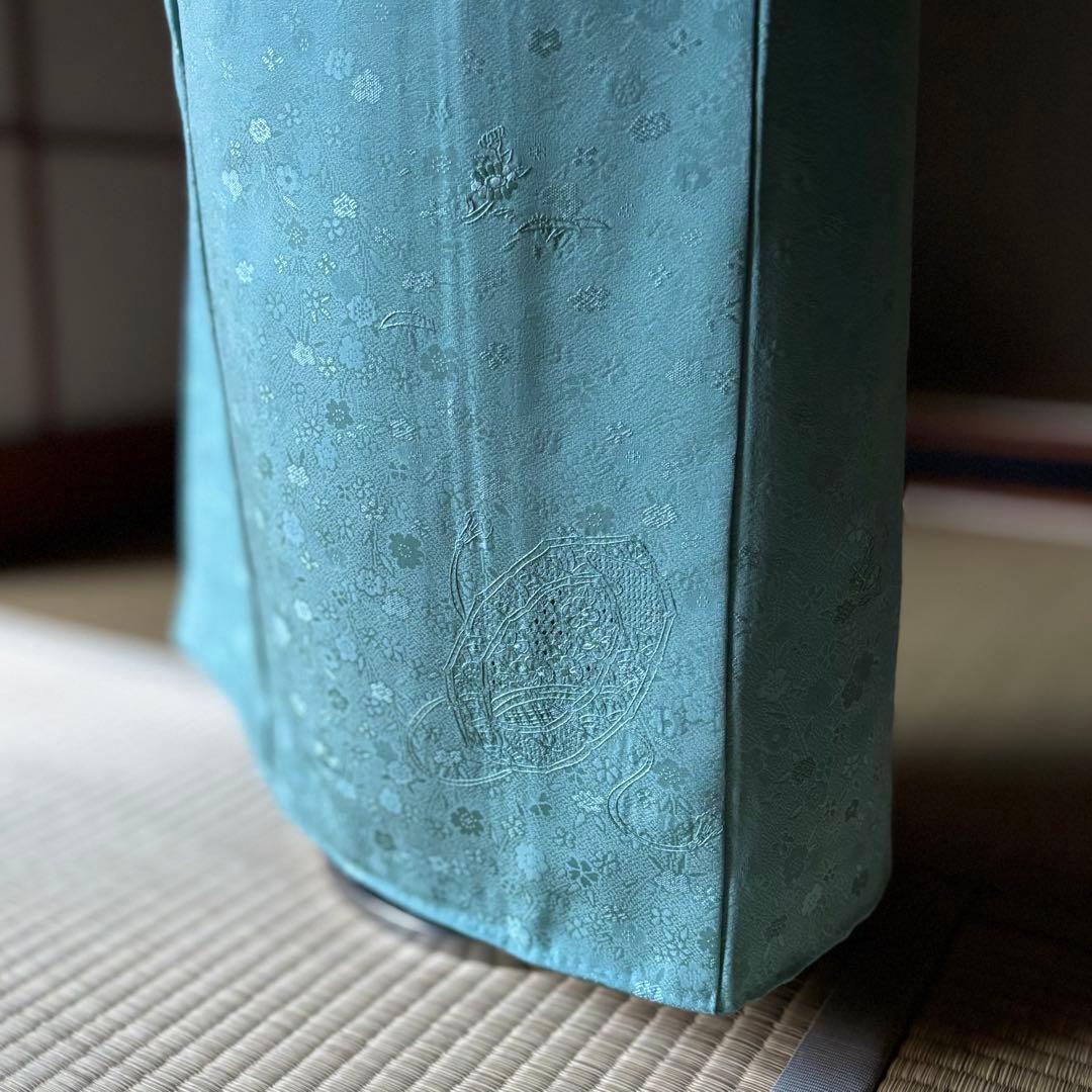 正絹汕頭刺繍訪問着4点フルセット◎全品未使用！コーディネート品格シリーズa15