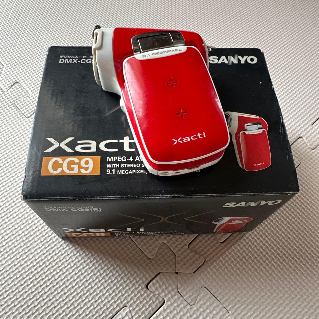 SANYO Xacti DMX-CG9 箱　付属品完備