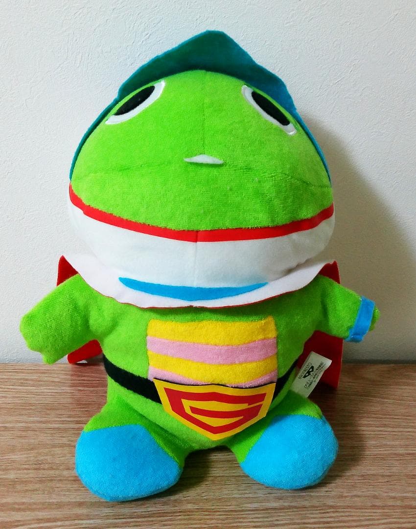 ガチャピン　ぬいぐるみ　科学忍者隊ガッチャッピン　アミューズメント専用　2006