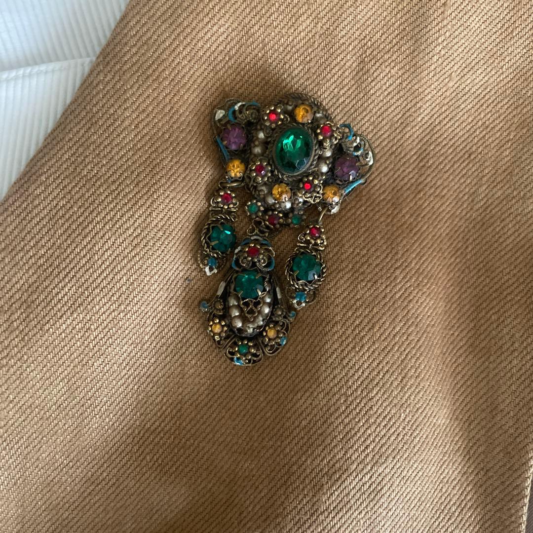 ヴィンテージ装飾ブローチ　コスチューム