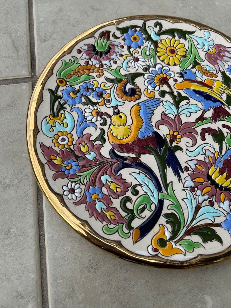 工芸品 Esmaltado a mano 24k 27.5