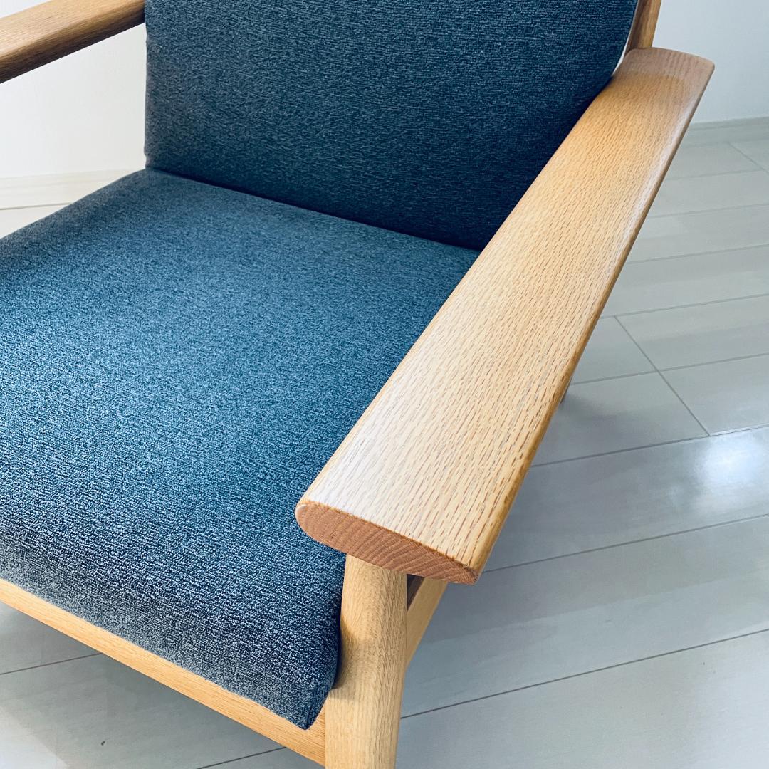 柏木工 1人用ソファ シガーロ オーク材