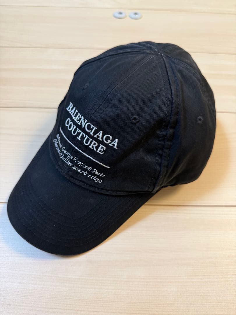 BALENCIAGA キャップ　黒