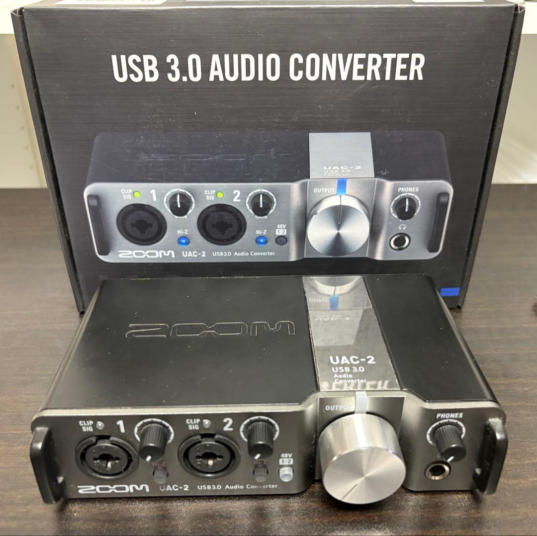 ZOOM UAC-2 USB 3.0 オーディオインターフェイス アダプター付