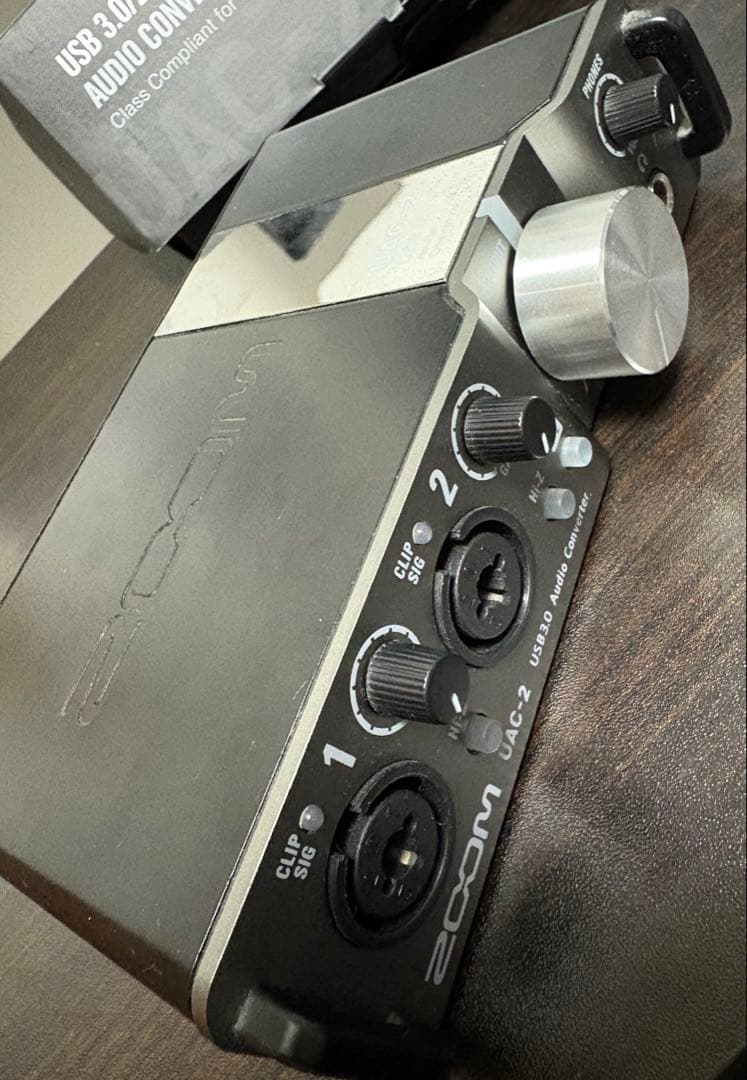 ZOOM UAC-2 USB 3.0 オーディオインターフェイス アダプター付