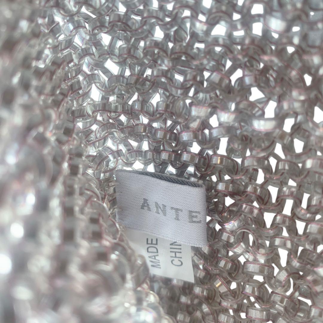 ［美品］ANTEPRIMA アンテプリマ　ワイヤーバッグ　ピンク　リボン