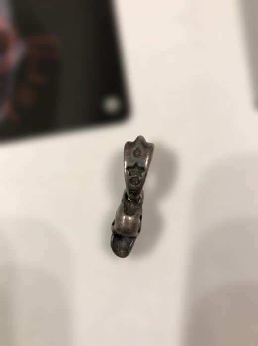 Gaboratory クォーターシングルスカルペンダント ギャラ有り ガボール