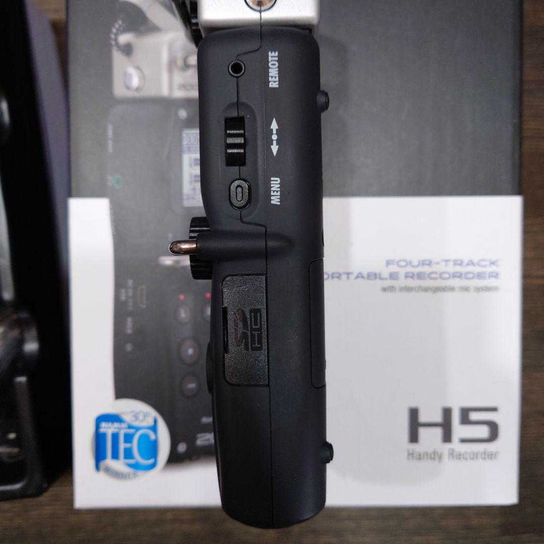 zoom H5 レコーダーマイク　ズーム