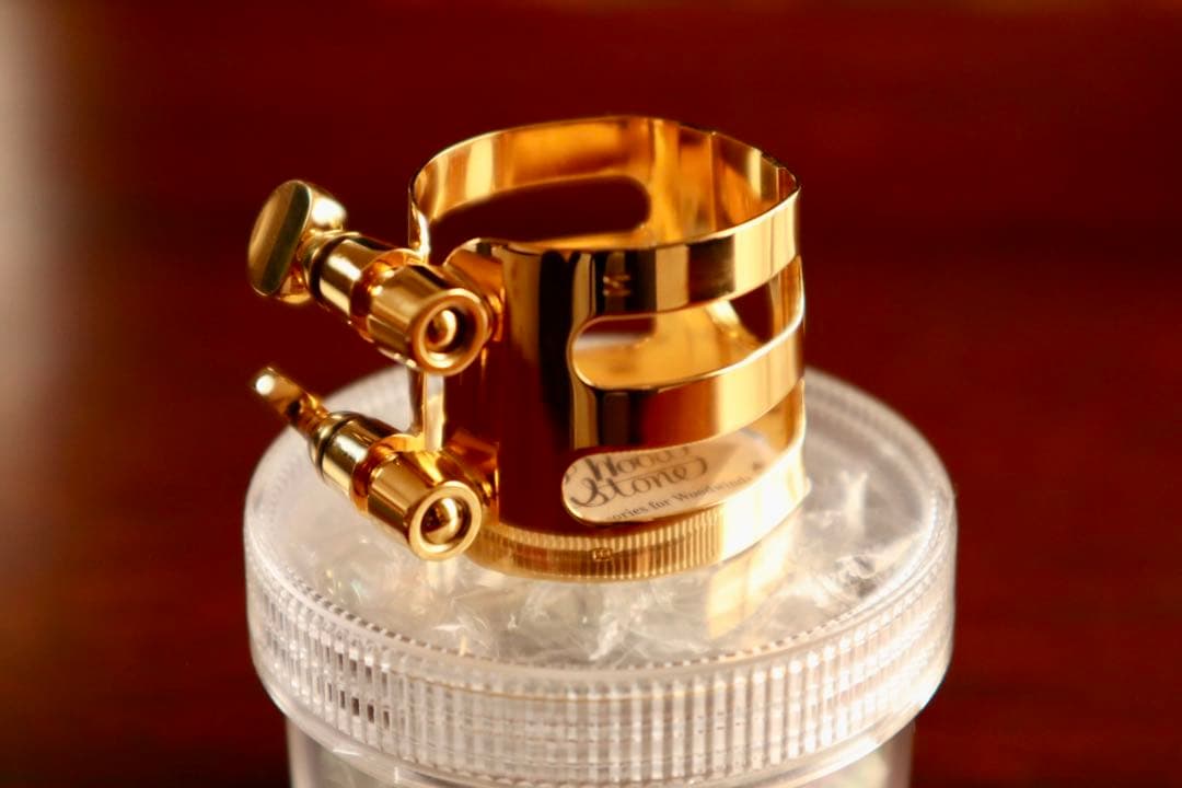 ウッドストーン アルトサックス用リガチャー(メイヤーラバー用GP)