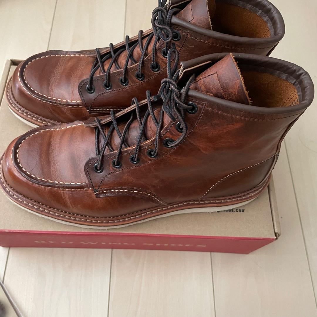 レッドウィング　1907 27センチ US9 カッパー　使用時間2時間