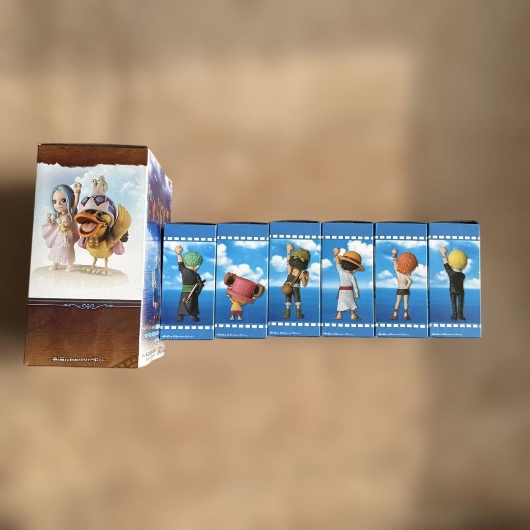 ワンピース　ワールドコレクタブルフィギュア　仲間の印だコンプリートセット