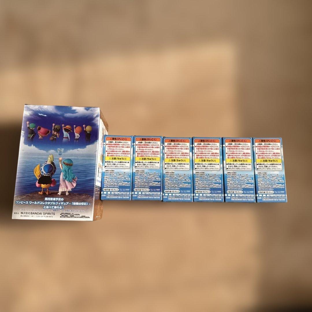 ワンピース　ワールドコレクタブルフィギュア　仲間の印だコンプリートセット