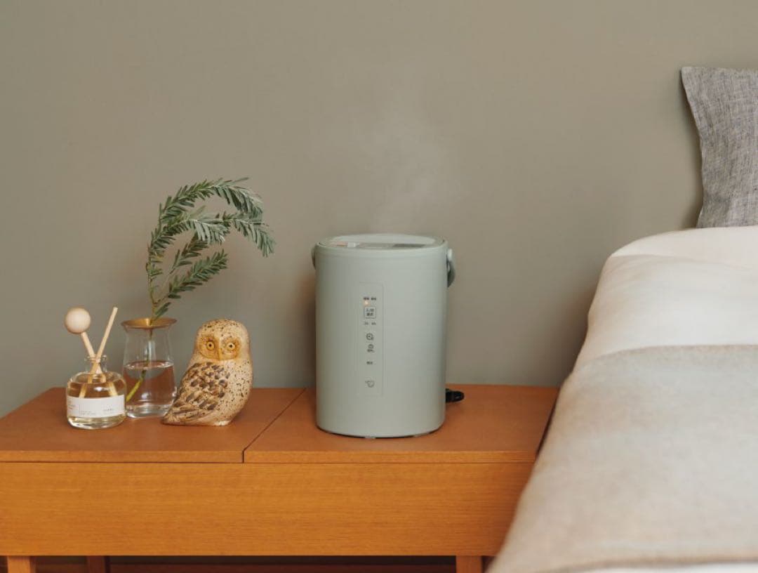 スチーム式加湿器EE-MB20オフホワイト【新品未開封】