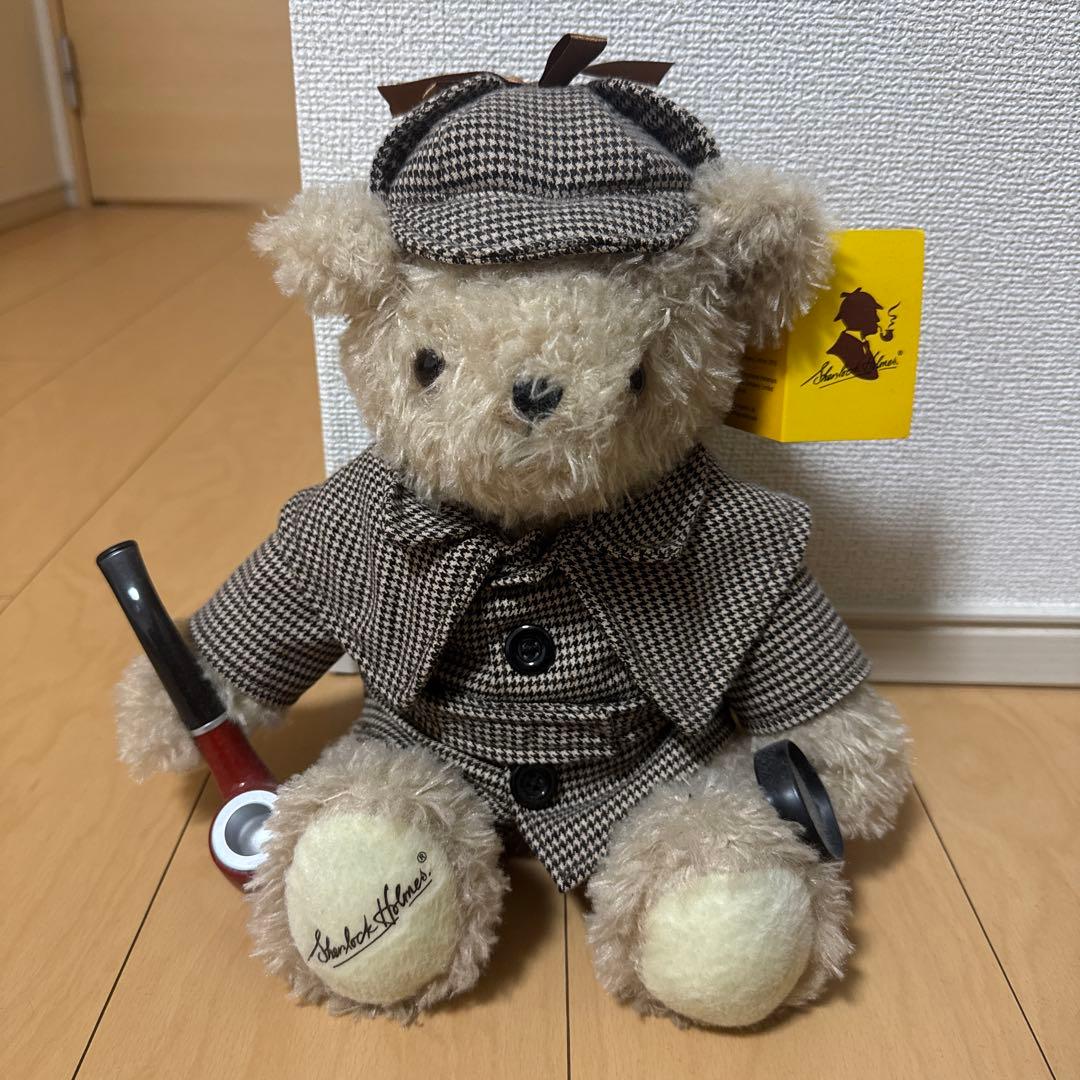 Sherlock Holmes シャーロックホームズ テディベア ぬいぐるみ
