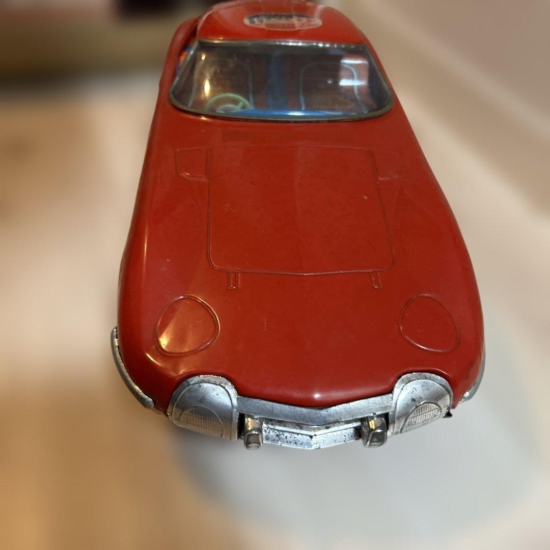 イチコーのスポーツカー ブリキ　トヨタ2000GT 箱付き　激レア　本体美品