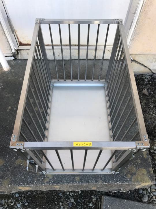 ステンレス鋼 未使用 ペットケージ