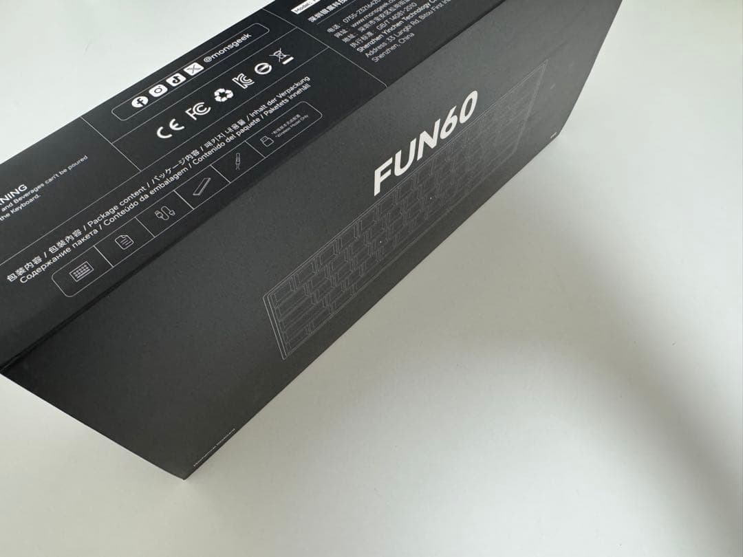 MosnGeek FUN60 60% Ultra SP 有線 HEアルミボディ