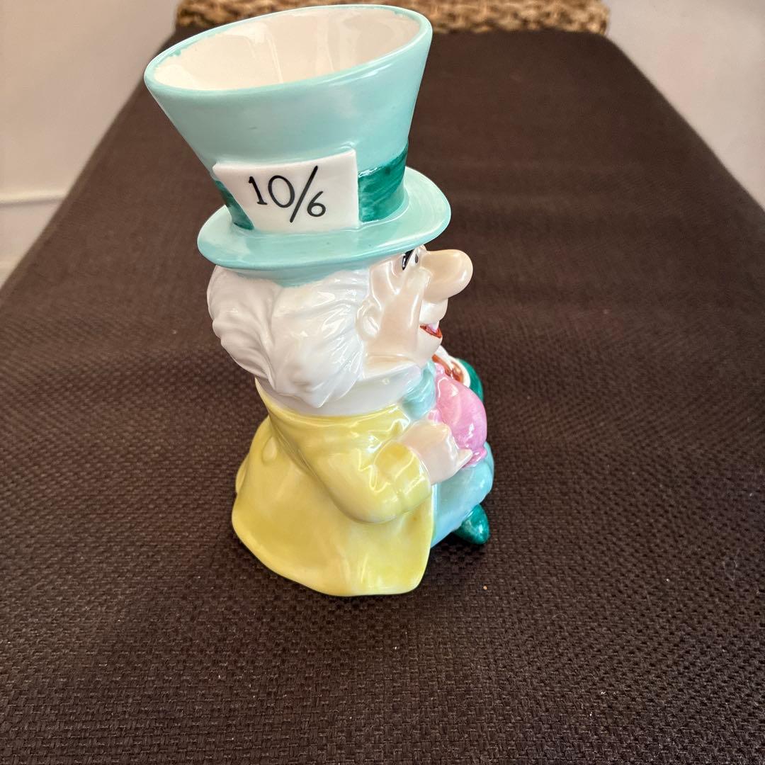 不思議の国のアリス　マットハッター　陶器