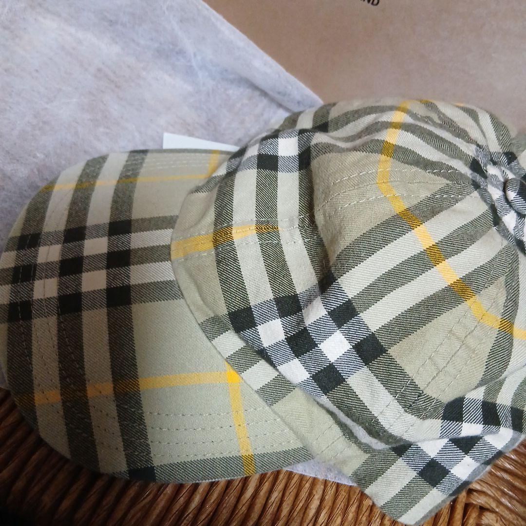 新品未使用☆BURBERRYバーバリーキャップ☆ メンズ＆レディース 55〜57