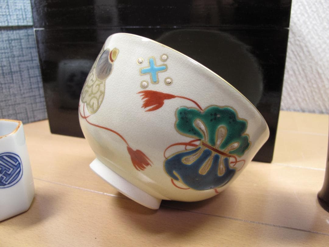 Imeiseさま専用　溜内黒塗　茶箱セット　茶道具