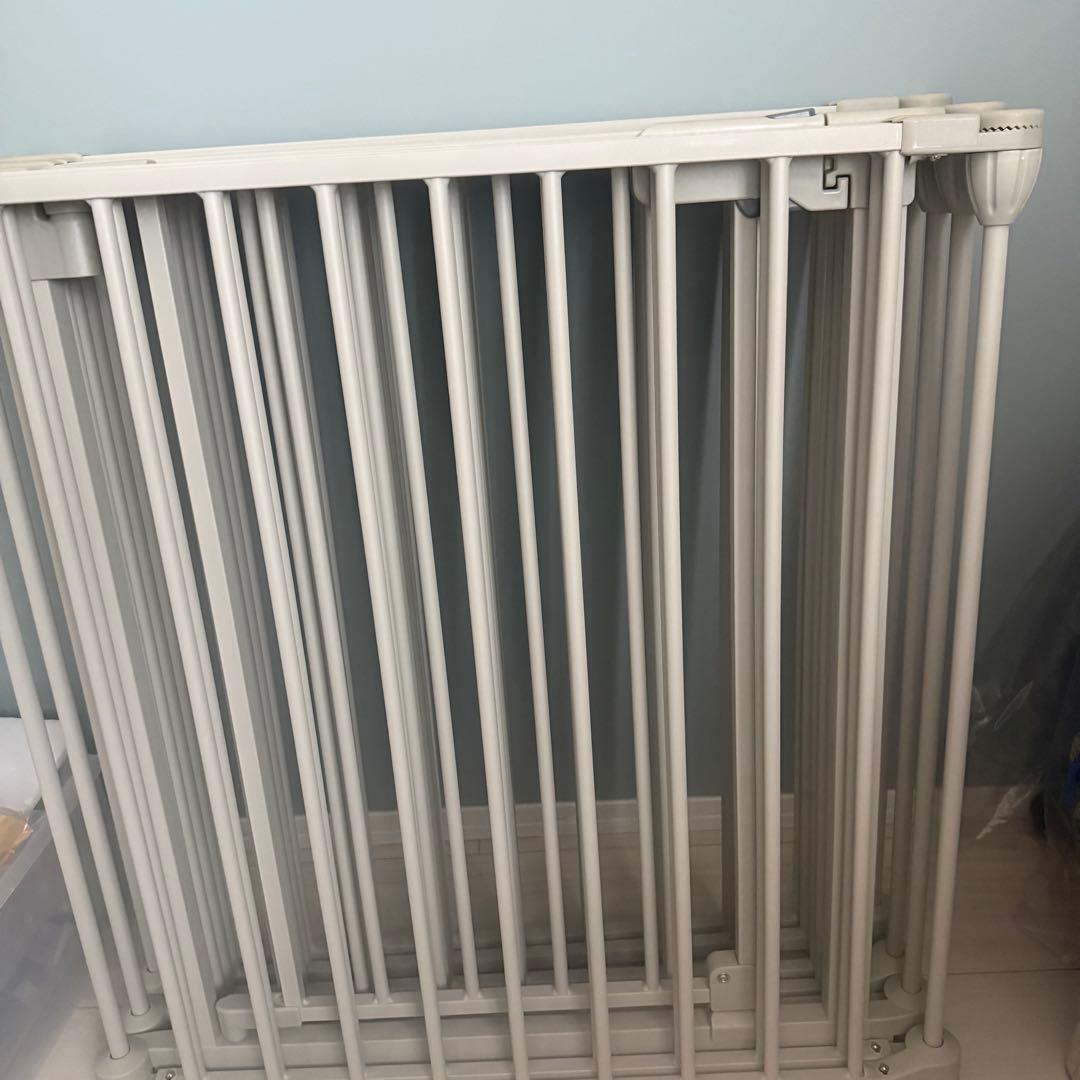 DOG SAFE8 犬用折りたたみ式ケージ ライトグレージュ