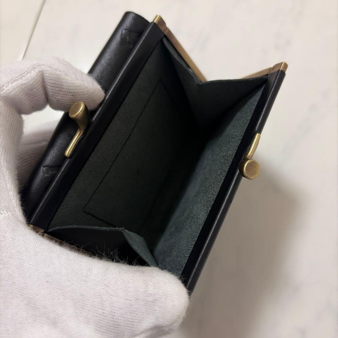 【新品未使用】IL BISONTE イルビゾンテ 牛革 二つ折り財布 イタリア製