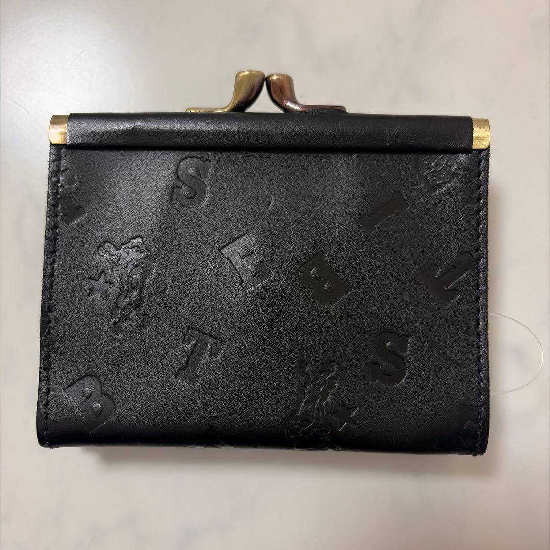 【新品未使用】IL BISONTE イルビゾンテ 牛革 二つ折り財布 イタリア製