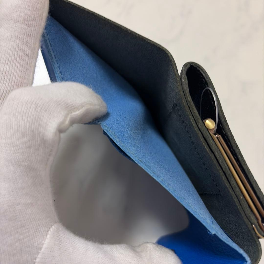 【新品未使用】IL BISONTE イルビゾンテ 牛革 二つ折り財布 イタリア製