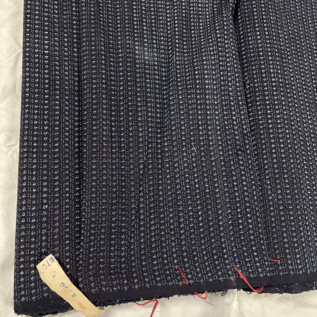 3 4 本場久留米絣 大島絣 純綿 反物 リメイク用
