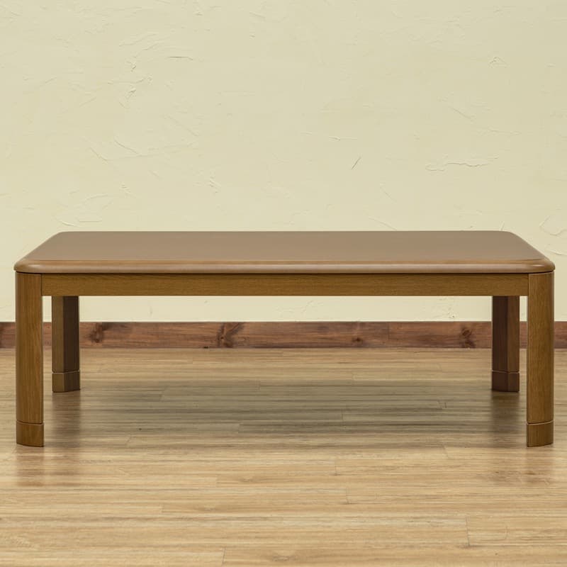 【送料無料】コタツ継脚式手元コントローラー 120×80cm 長方形 木目調