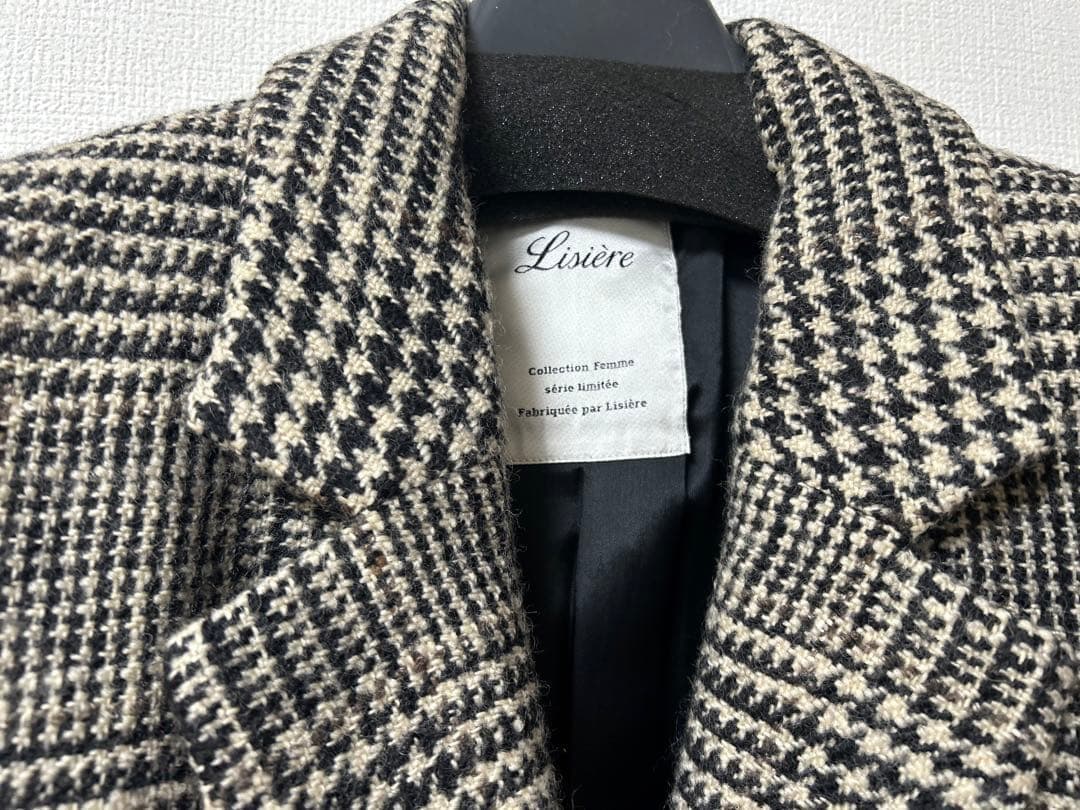 LAppartement アパルトモンLISIERE CHECK W COAT