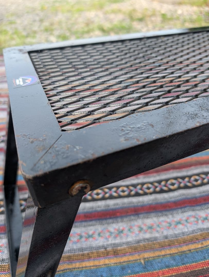 キャンプマニアプロダクツ アイアングリルスタンド2セット