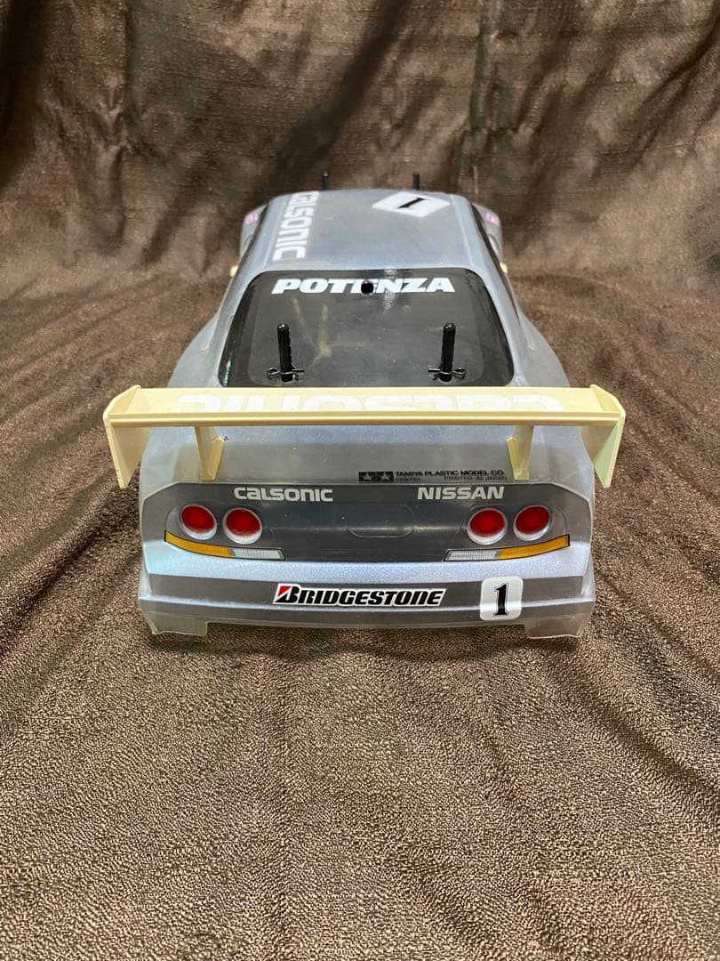 タミヤ　希少　Calsonic スカイラインGT-R TL01シャーシ
