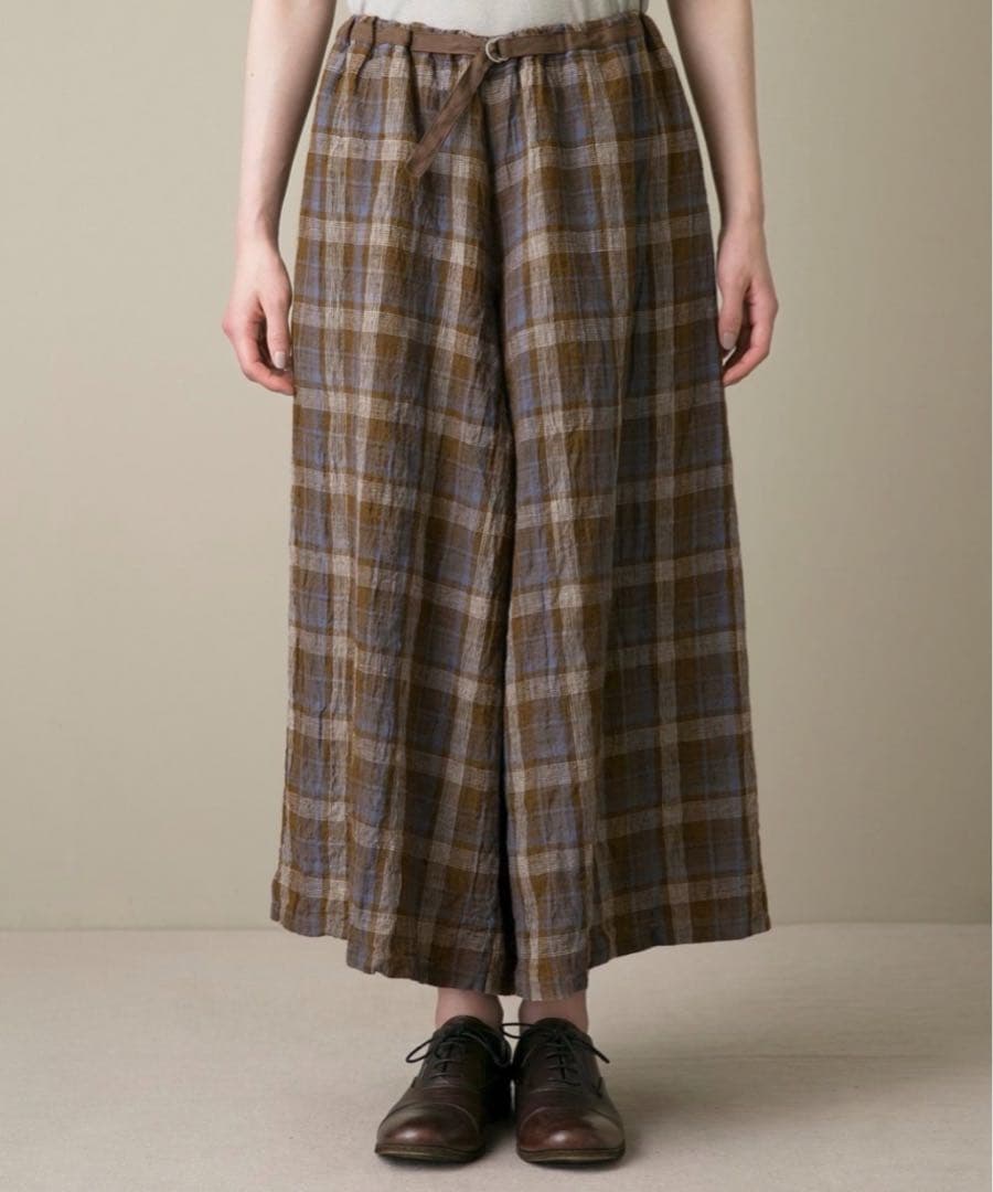 楽一番様　vlasblomme リネンキュロットパンツ