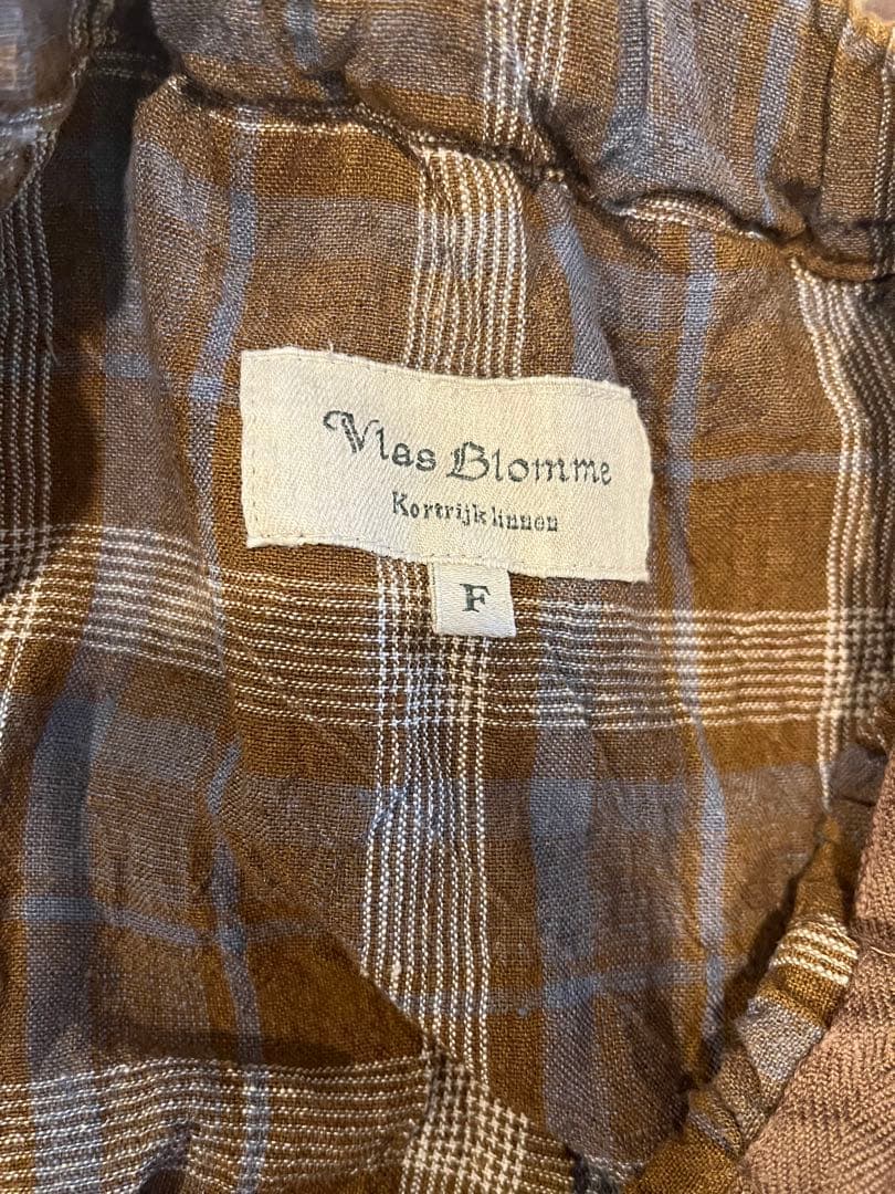 楽一番様　vlasblomme リネンキュロットパンツ