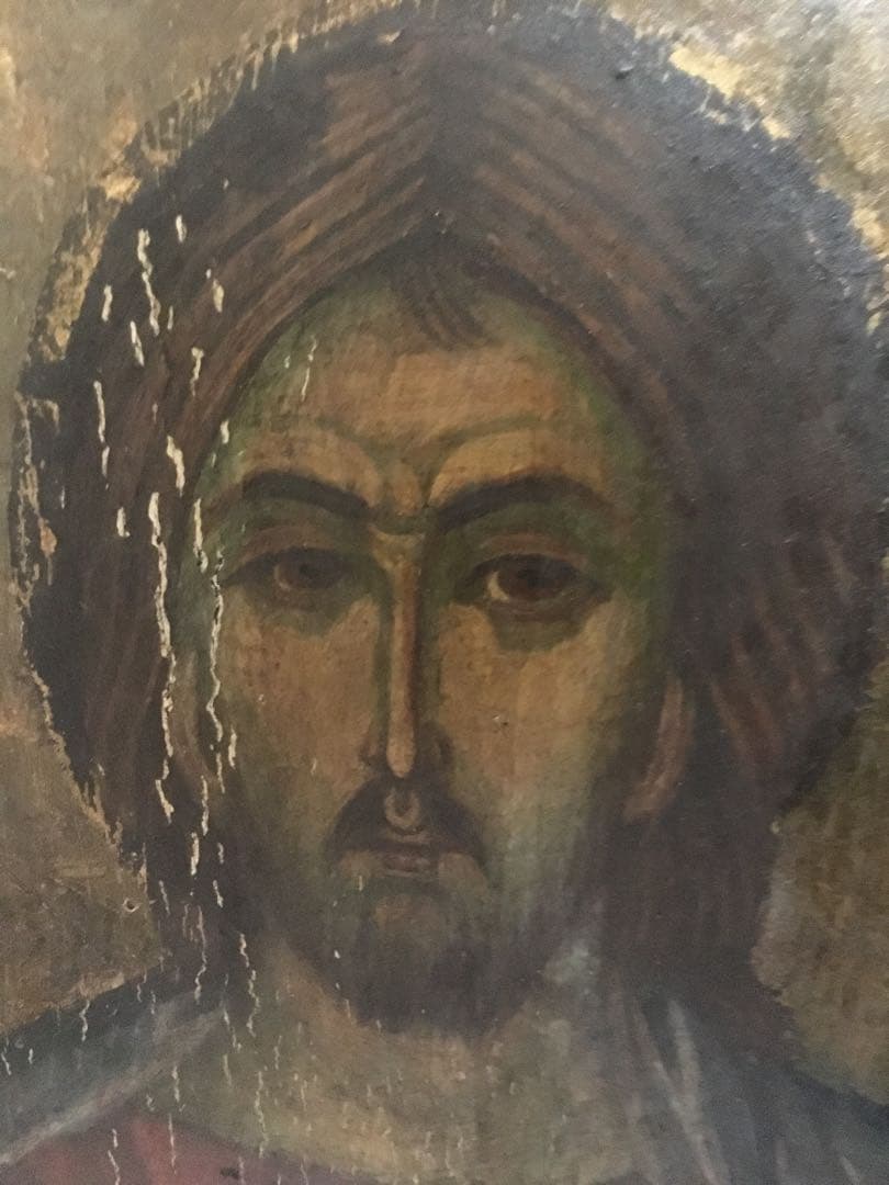 イコン　ロシア正教　全能者ハリストス　Спас Вседержитель