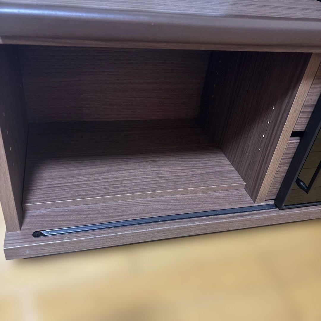 【残り2週間で粗大ゴミ】テレビ台　ローボード　ブラウン木製　幅150cm