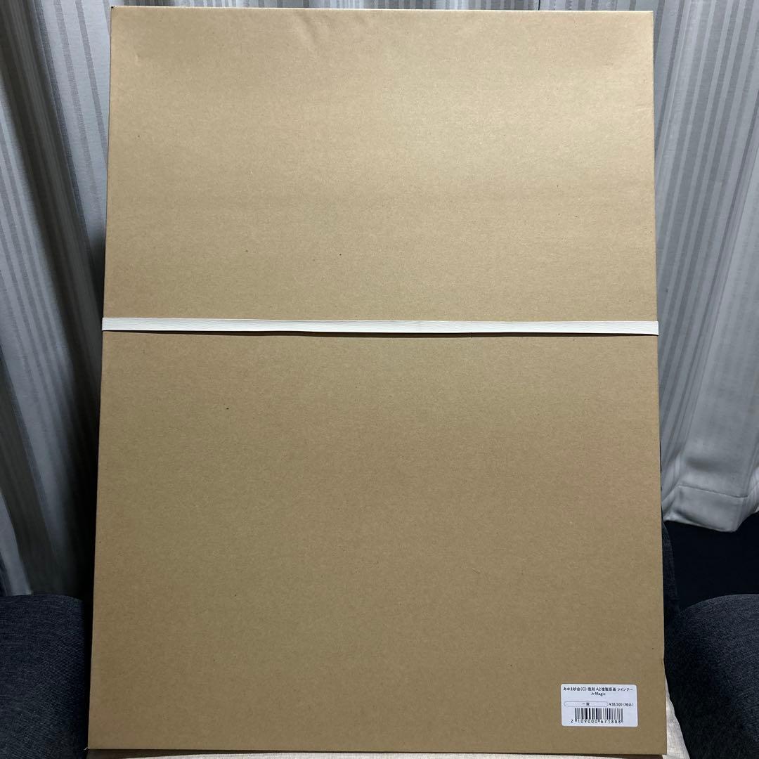 あゆま紗由 A2複製原画 ツインテールmagic