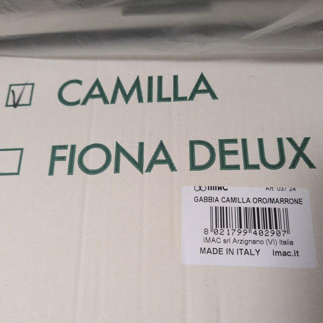 【未使用】イタリア製 デザインバードケージ（鳥かご）CAMILLA