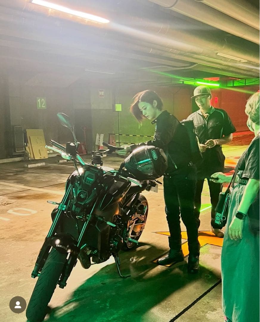 【池田エライザ着用】DIESELディーゼル　j-glory ライダースジャケット