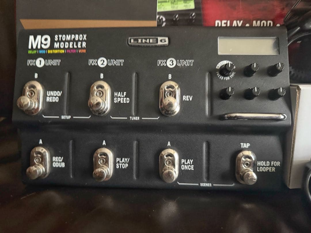 LINE 6 M9 Stompbox Modeler 社外製軽量アダプター付き